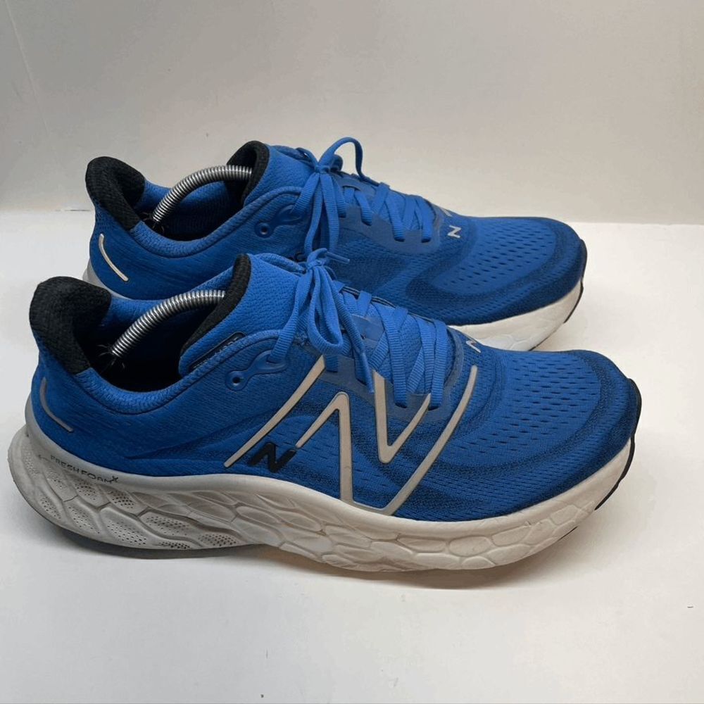 New Balance Mens Fresh Foam‎ X More V4 MMORBB4 Blue Running Shoes Sneakers 13 2E